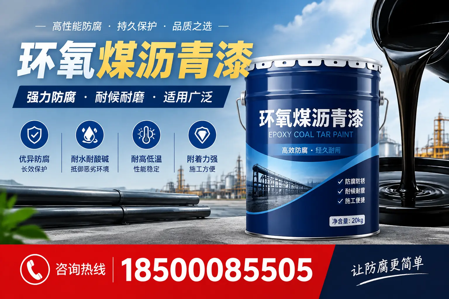 环氧煤沥青漆在不同气候条件下的表现分析，黔西南适用性